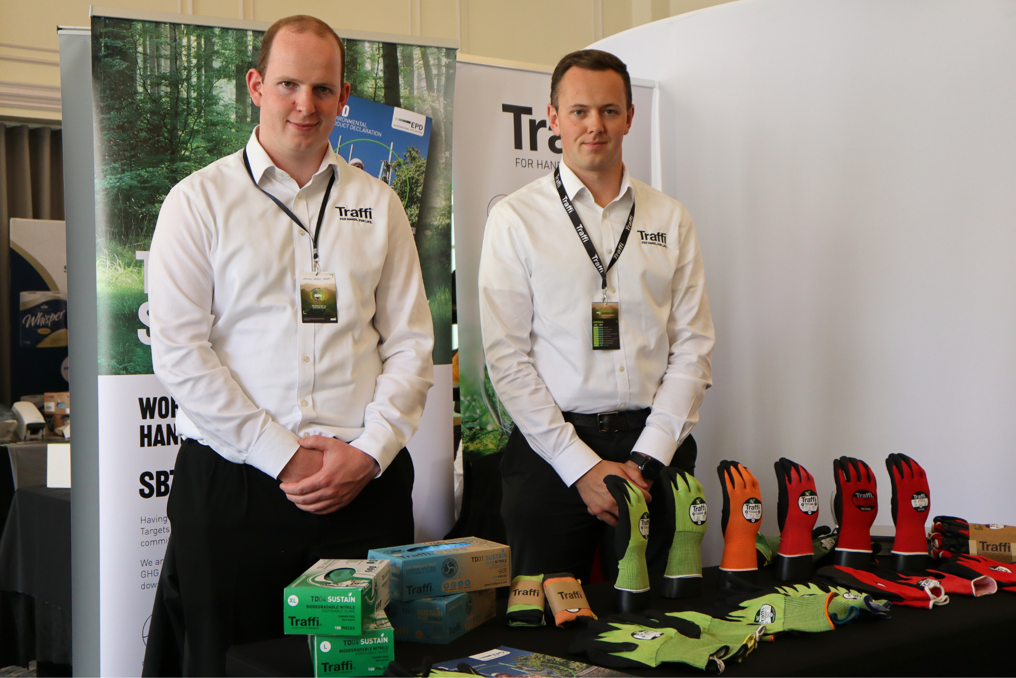The  Traffi stand at the ESG Exhibition
