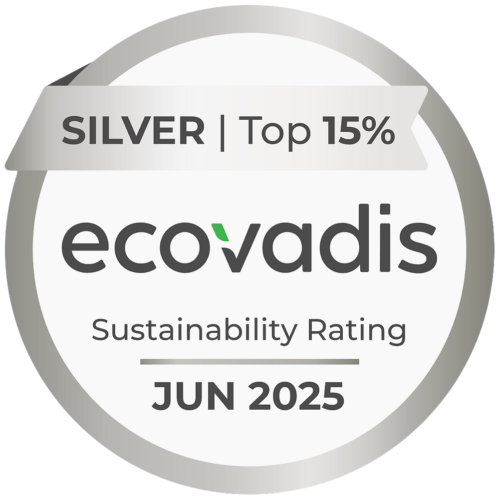 Ecovadis silver award 2025