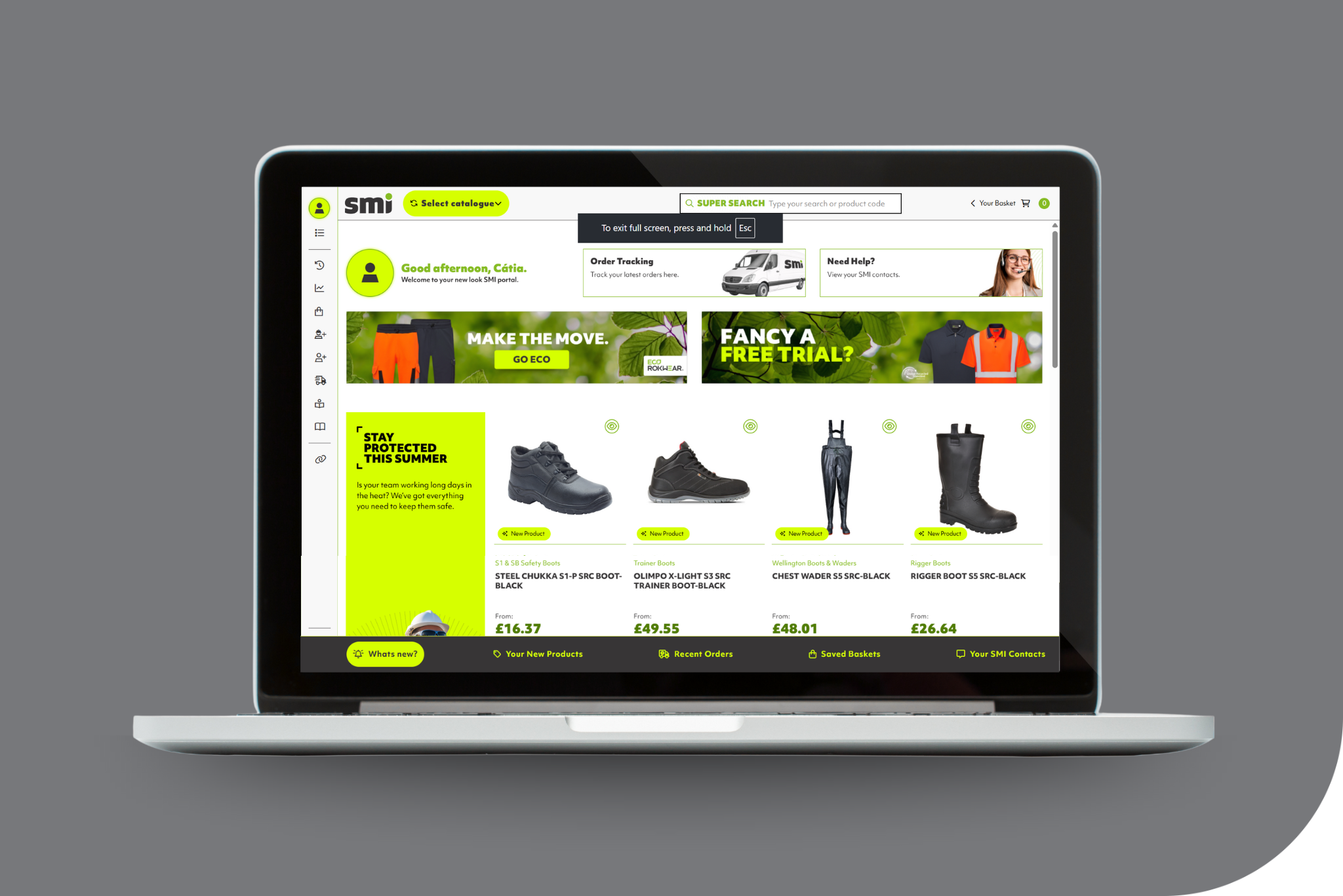 MY-SMI® Ordering Portal