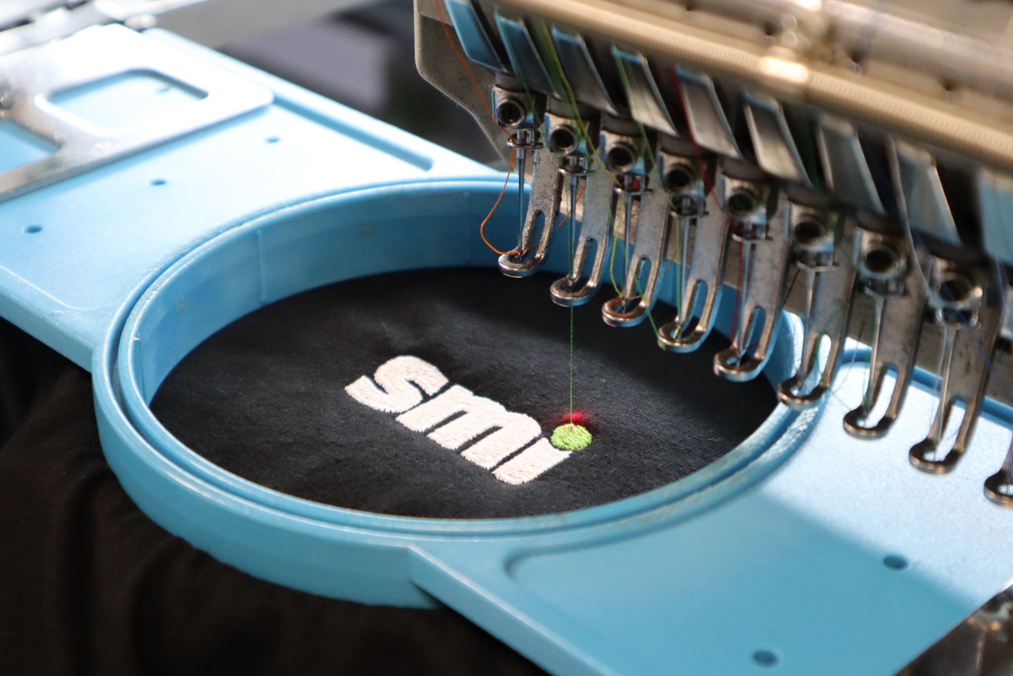 Embroidered branded workwear