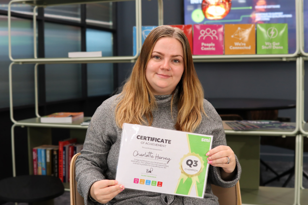 Charlotte Harvey - SMI Q3 Champion