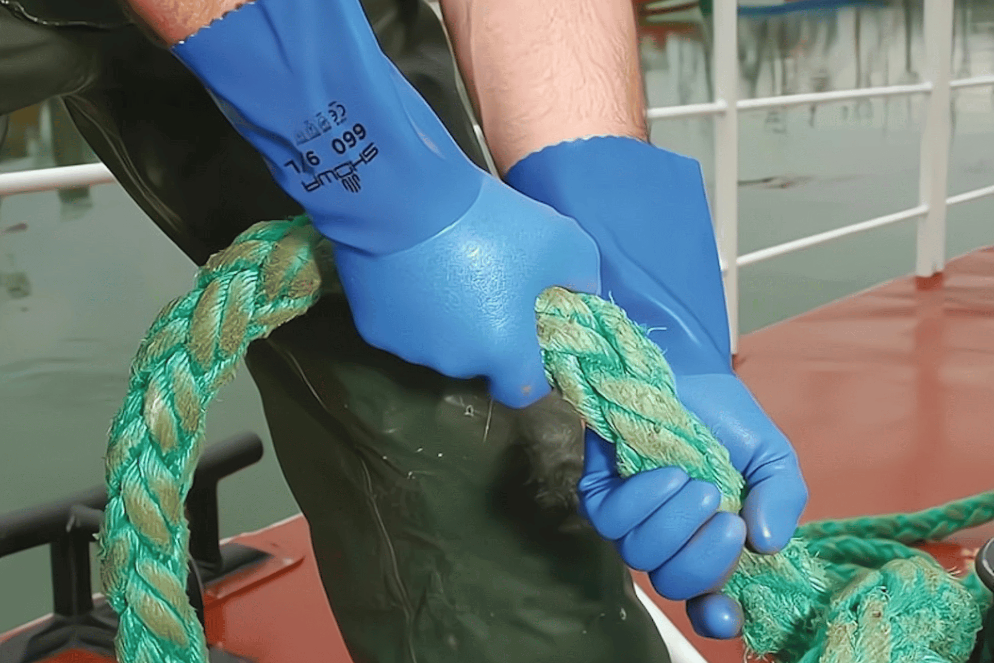 SHOWA 660 CUT LEVEL 1 PVC GLOVE