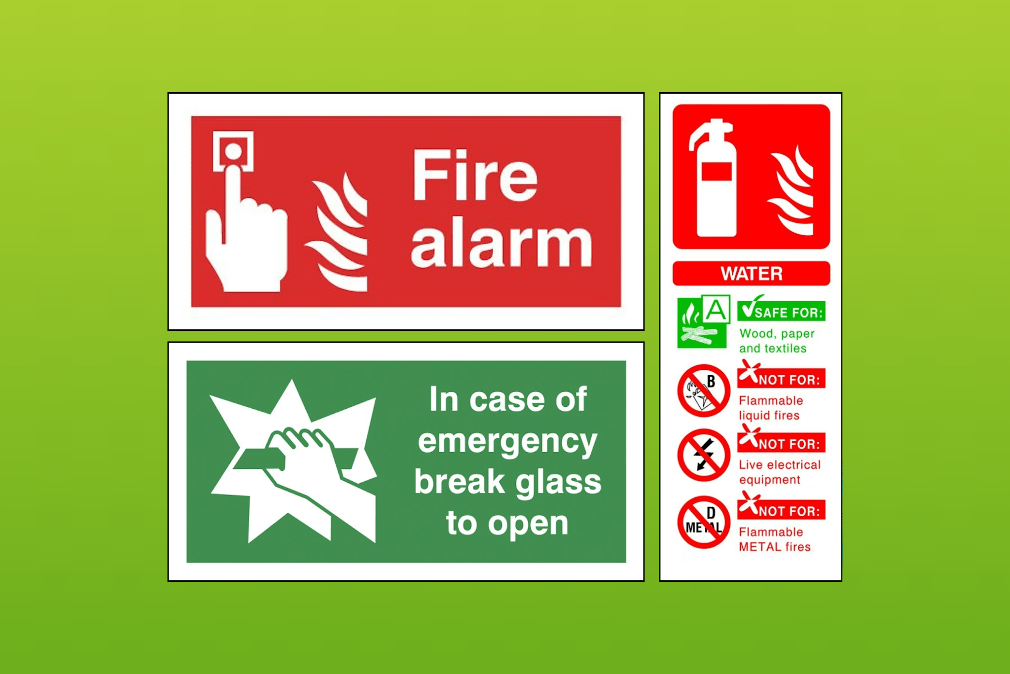 Fire Safety Signs