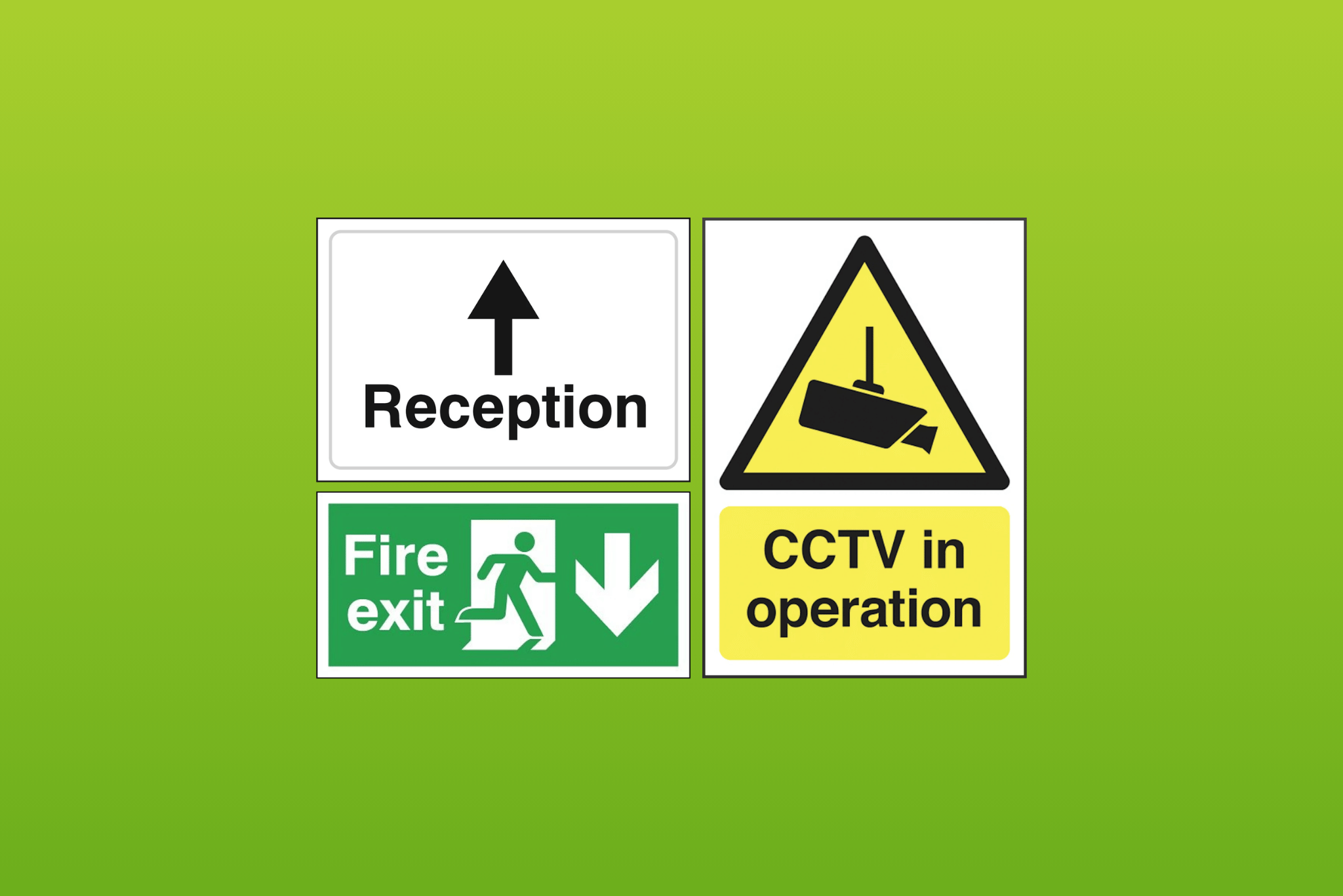 Internal Warehouse Signage