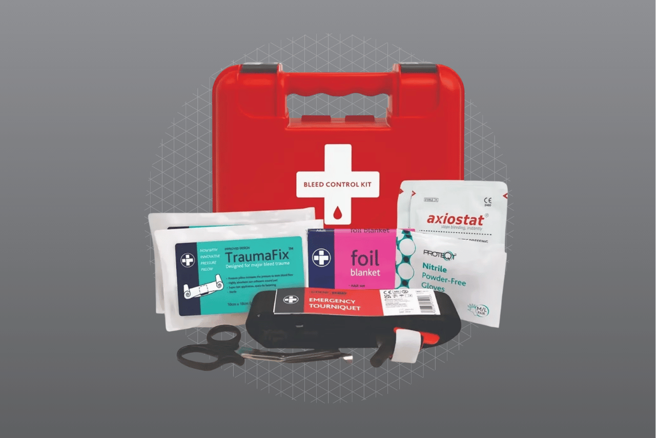 (BS8599-1:2019) CRITICAL INJURY PACK – BLEED CONTROL KIT – SMALL