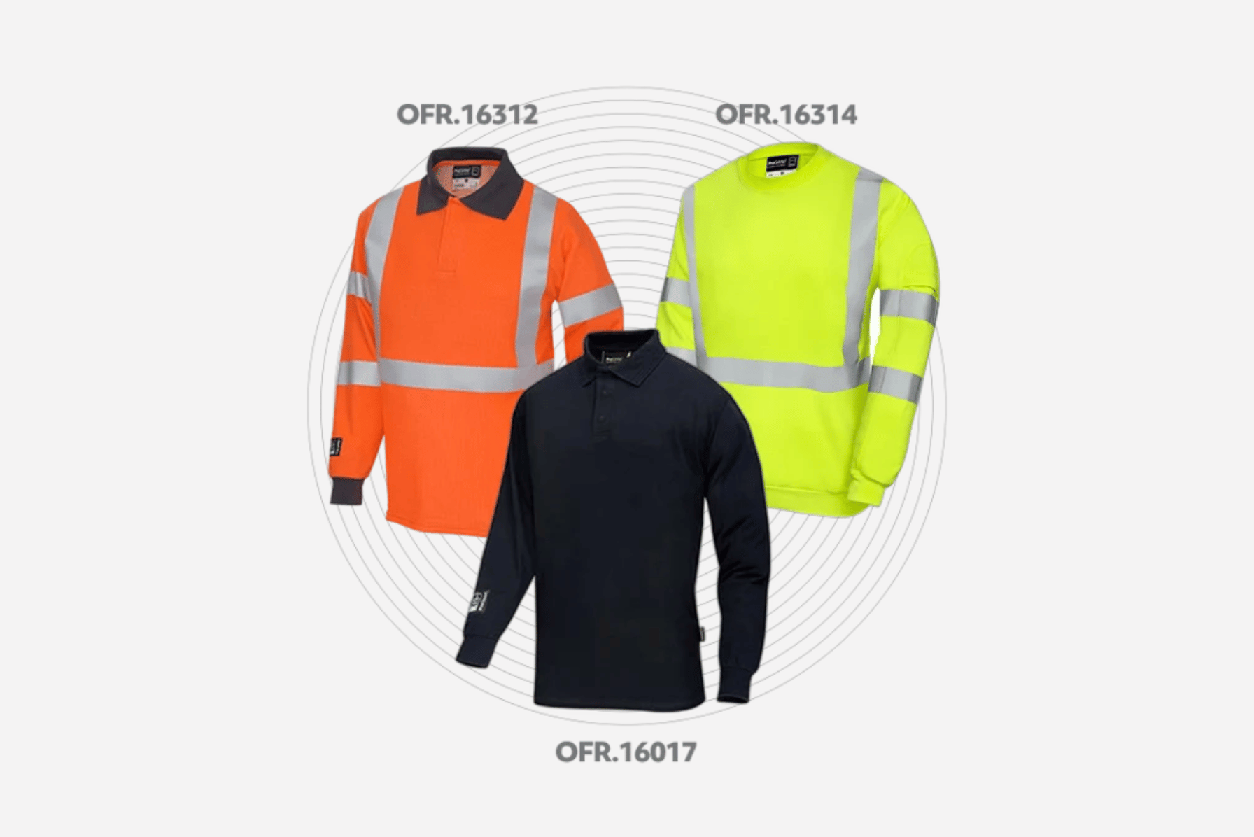 Flame-resistant layers.