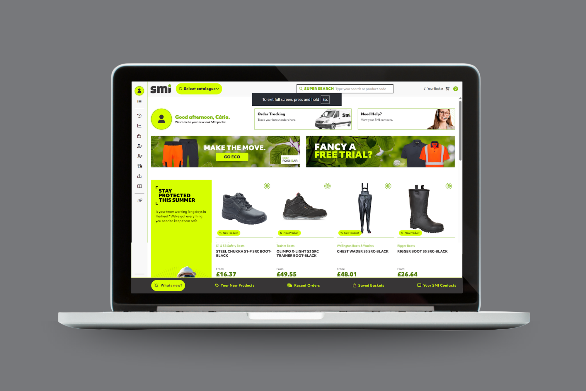 MY-SMI® Ordering Portal