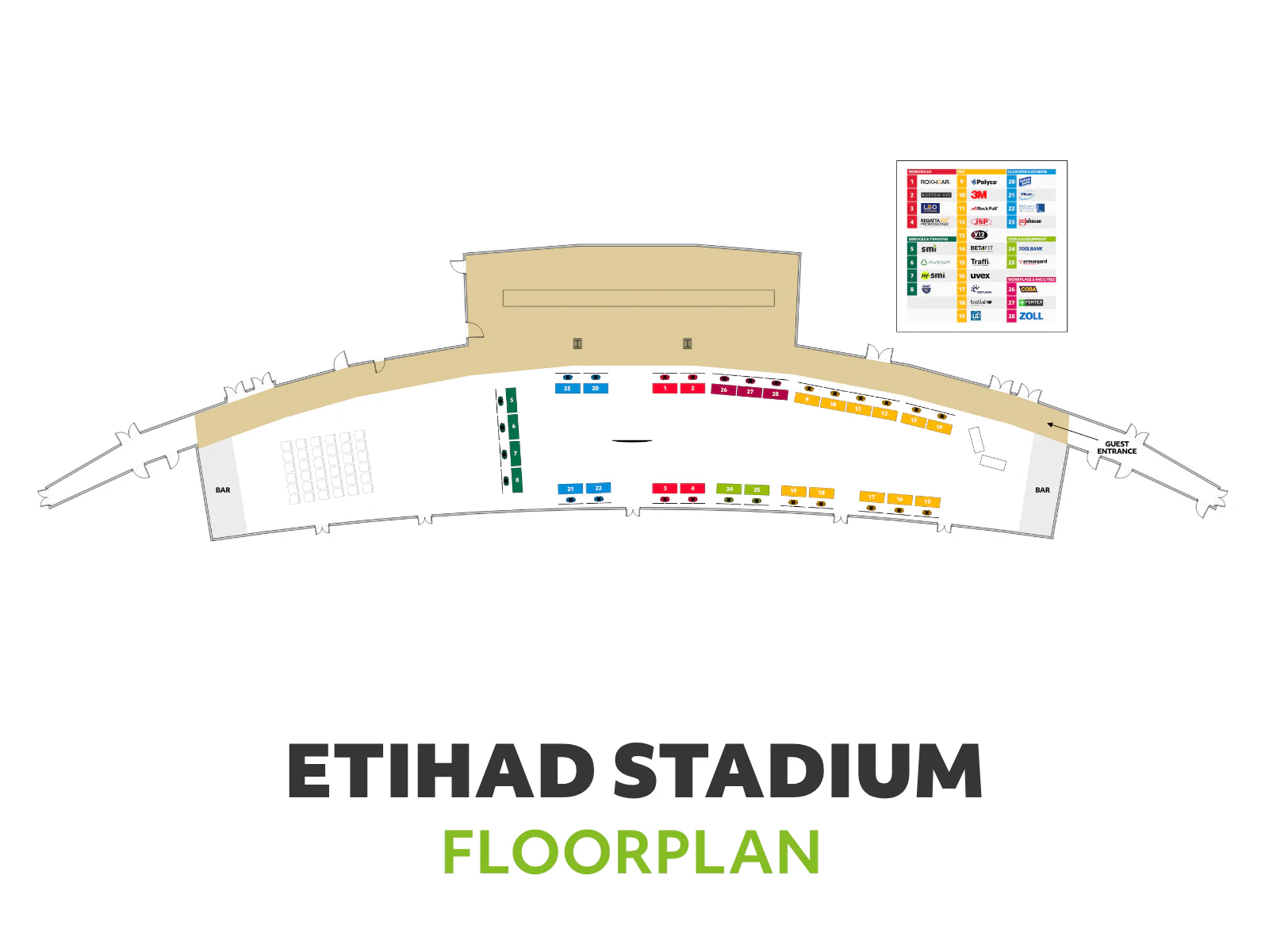 Etihad Stadium - SMI 360: LIVE Floorplan
