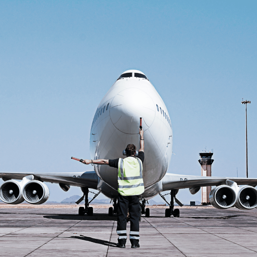 Head-to-Toe PPE for Airport Workers