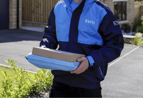 Evri delivery driver.