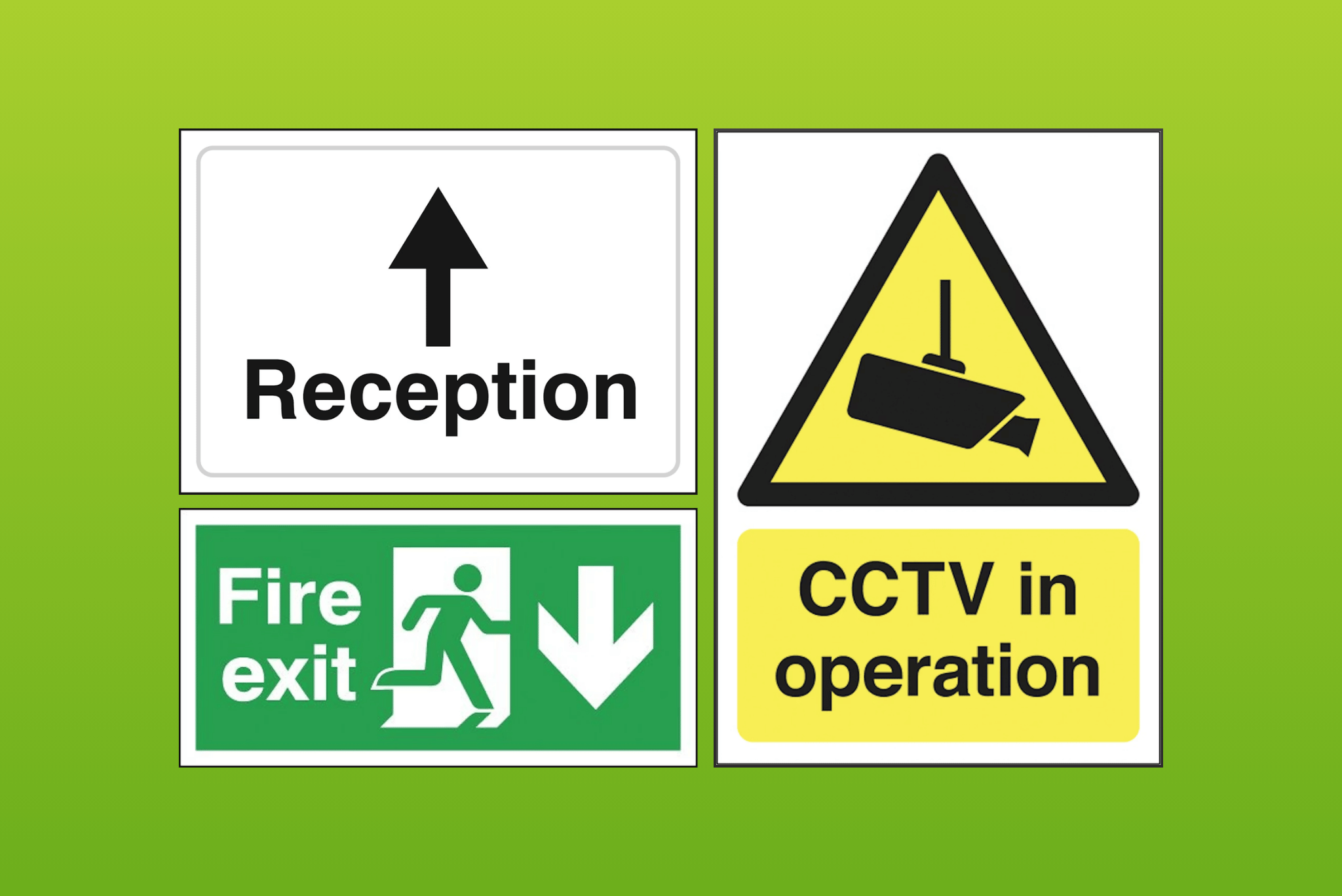 Compliant Warehouse Signs