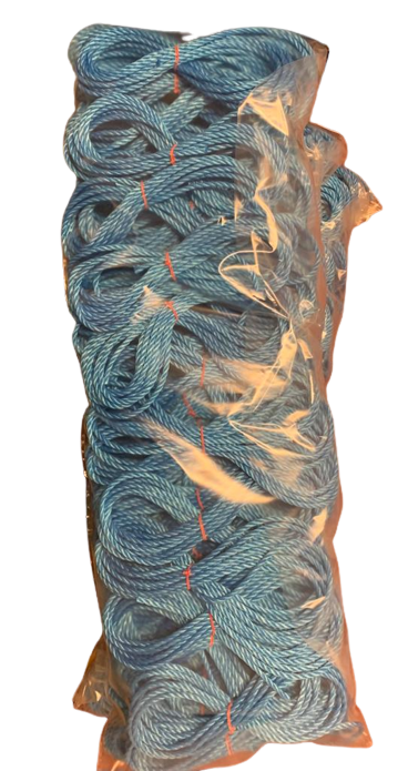 BLUE POLYPROPYLENE 7M x 8MM ROPE (BAG/50 x 30) – 1 PALLET)