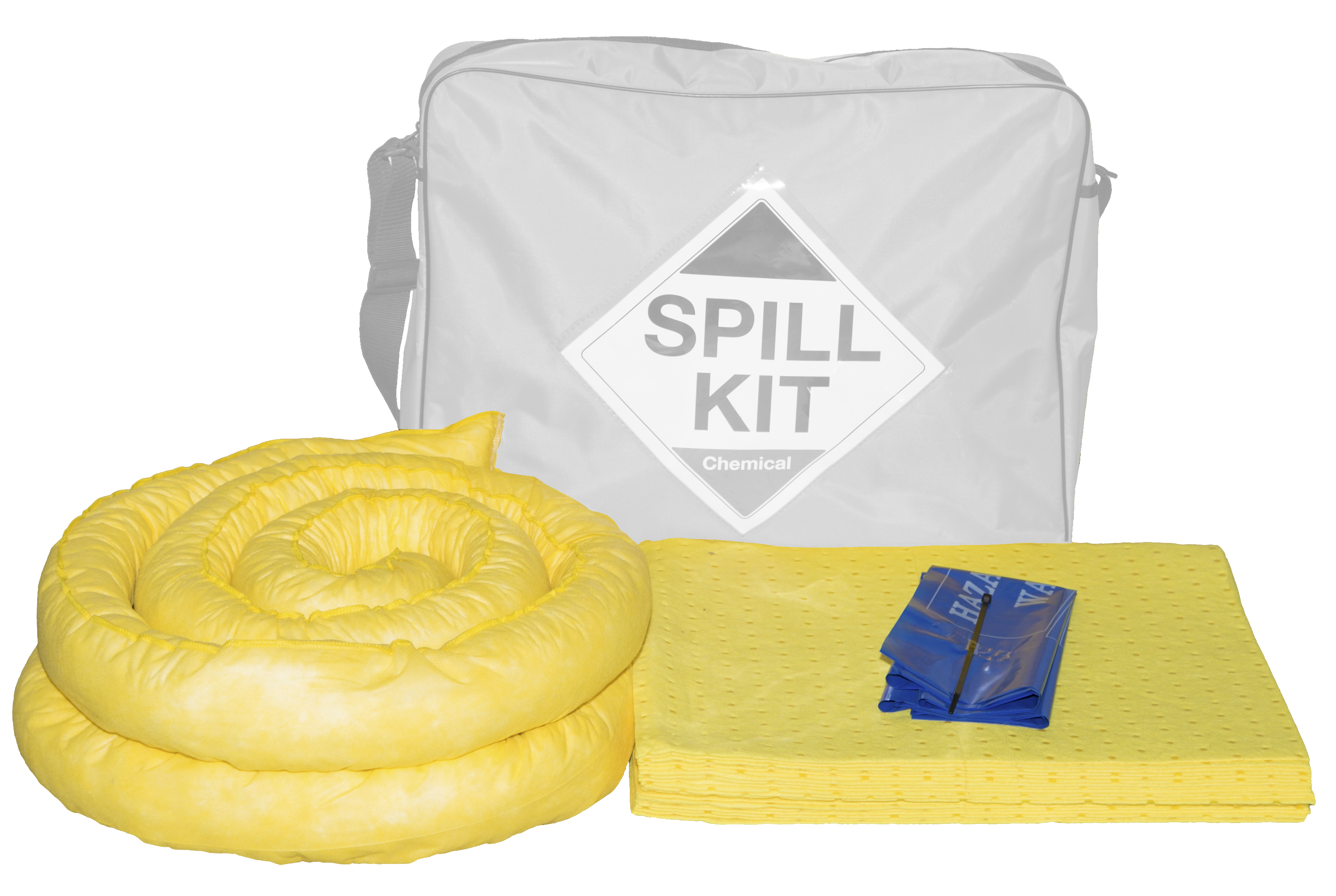 CHEMICAL SPILL KIT IN CLIPTOP BAG (20 LITRE)