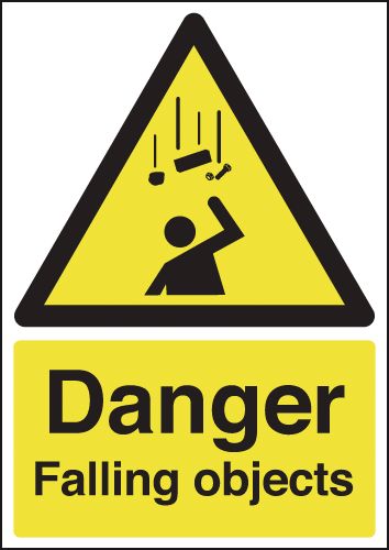 DANGER FALLING OBJECTS