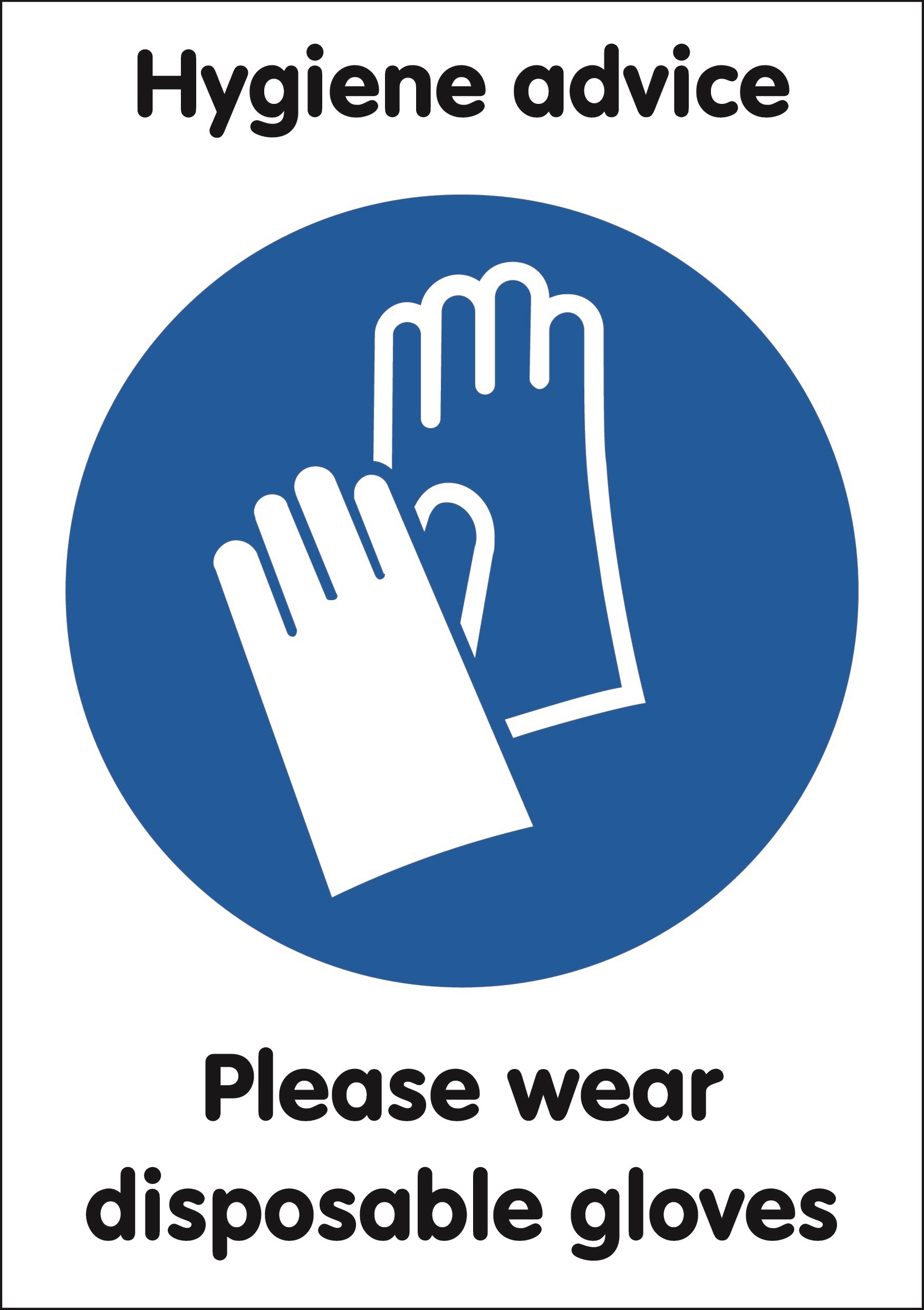 PLEASE WEAR DISPOSABLE GLOVES