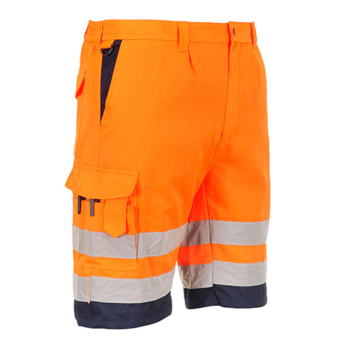 Orange cotton clearance shorts