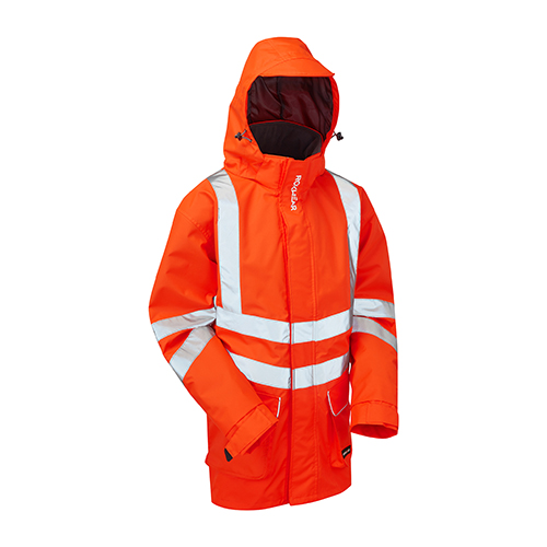 Orange hi hot sale vis waterproofs