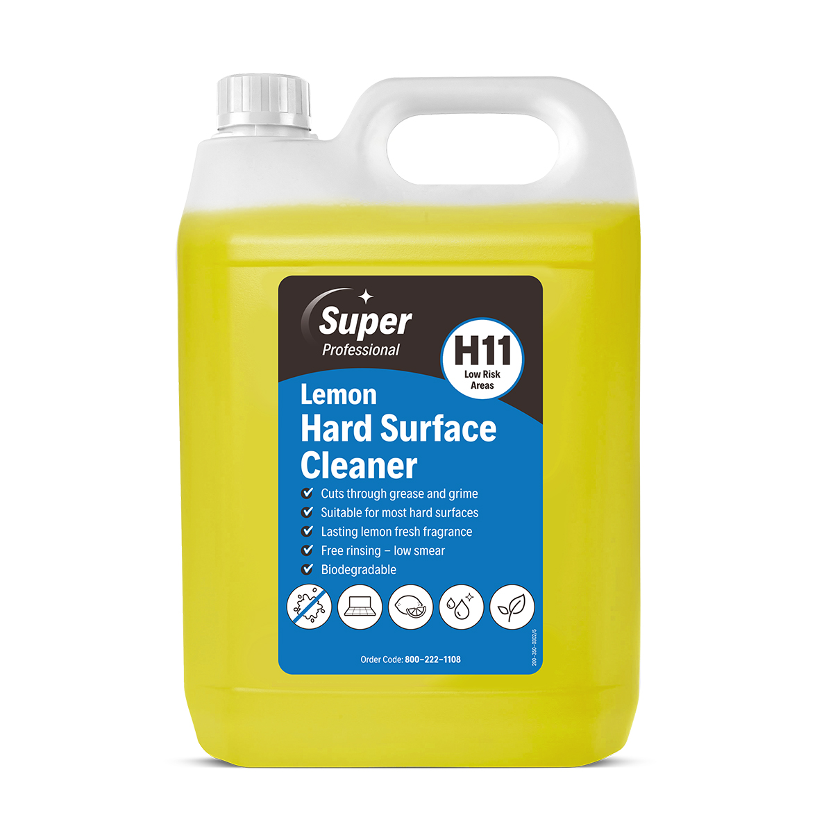 LEMON HARD SURFACE CLEANER CONCENTRATE (2X5L)