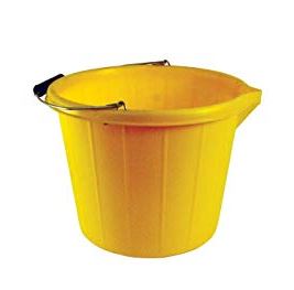3 GALLON HEAVYDUTY BUCKET YELLOW