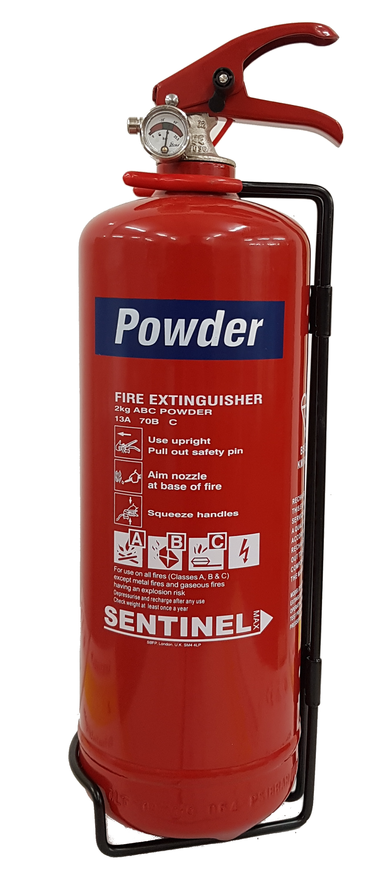 2KG POWDER FIRE EXTINGUISHER