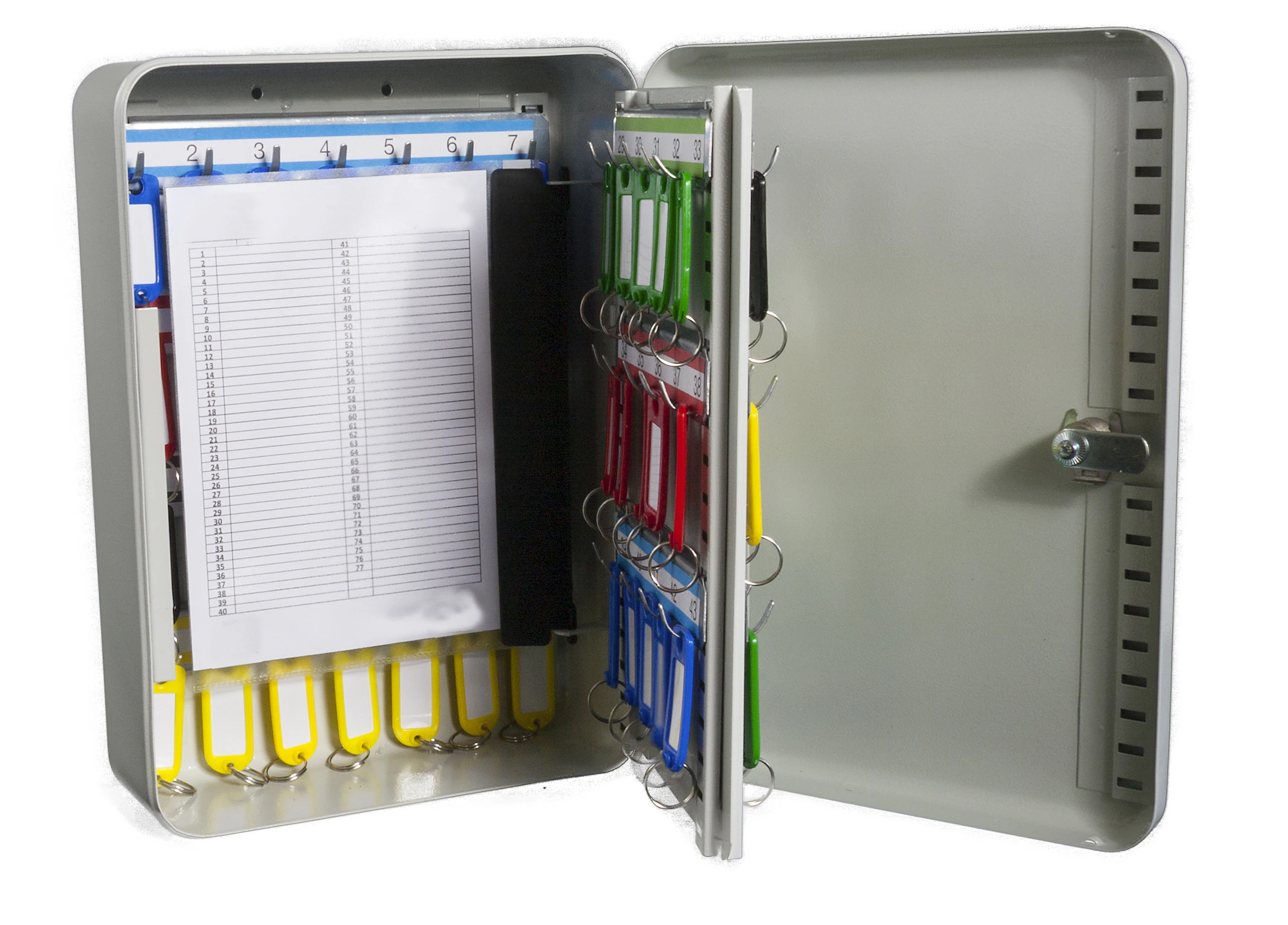 Captive Key Boxes 58 HOOK KEY CONTRACT KEY CABINET