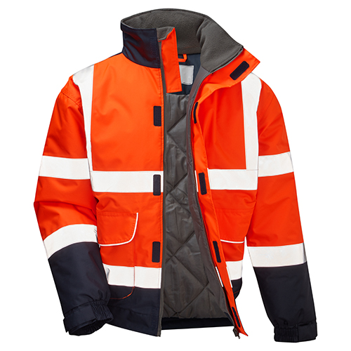 Ladies hi vis bomber on sale jacket