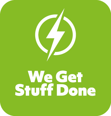We get stuff done